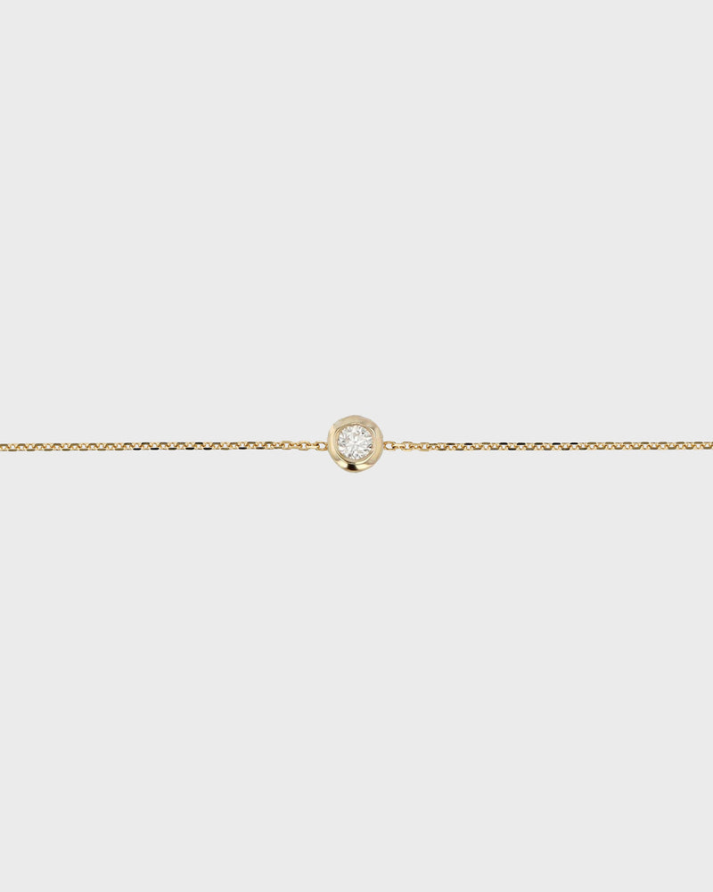 Lunette Diamond Bracelet Gold | Sarah & Sebastian