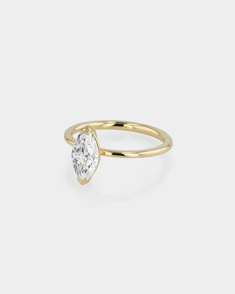 Marquise Engagement Ring | Sarah & Sebastian