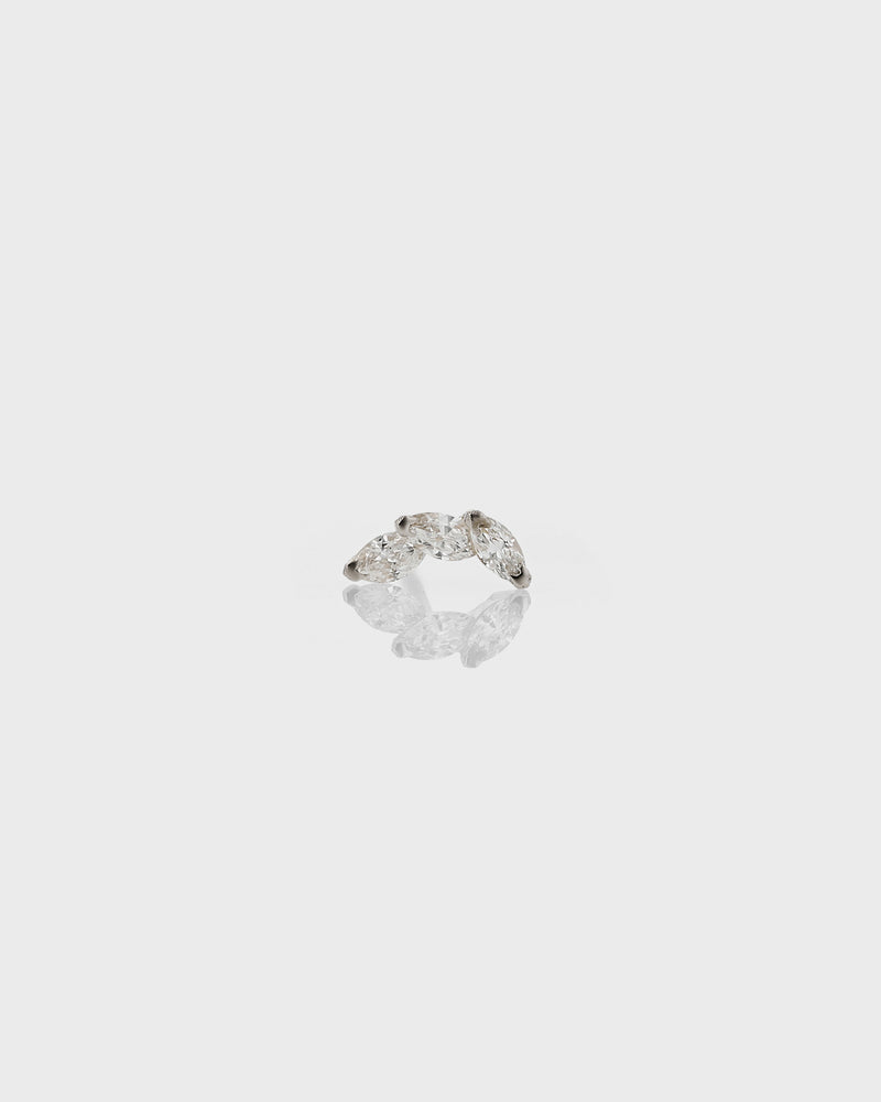 Marquise Overlay Cartilage Earring