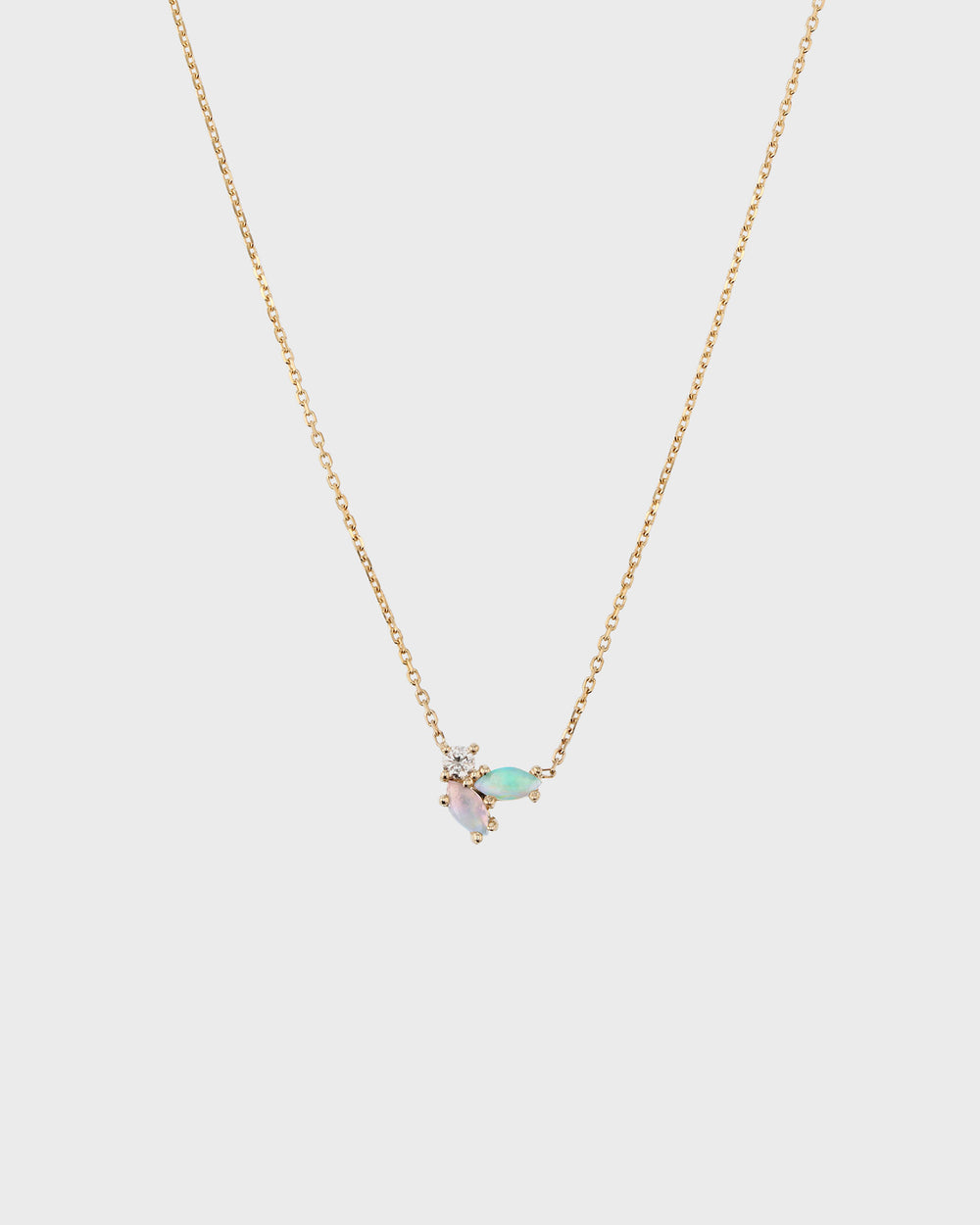 Nymph Diamond Necklace Gold | Sarah & Sebastian