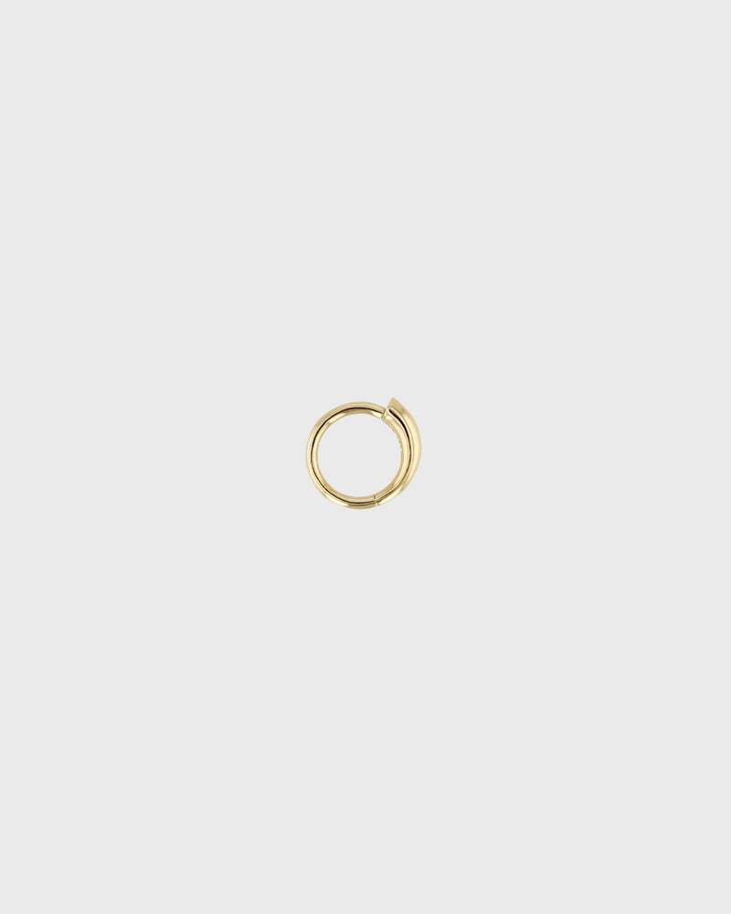 Ouroboros Daith Earring Gold | Sarah & Sebastian