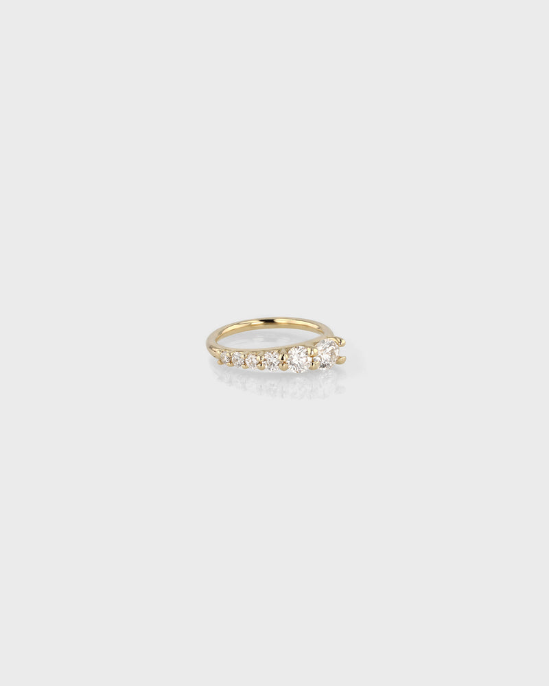 Ouroboros Diamond Conch Earring Gold | Sarah & Sebastian