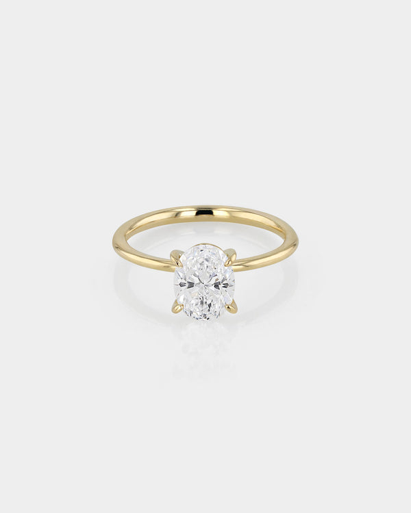 Oval Engagement Ring | Sarah & Sebastian