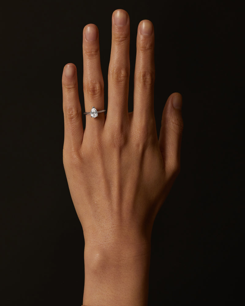 Pear Engagement Ring | Sarah & Sebastian