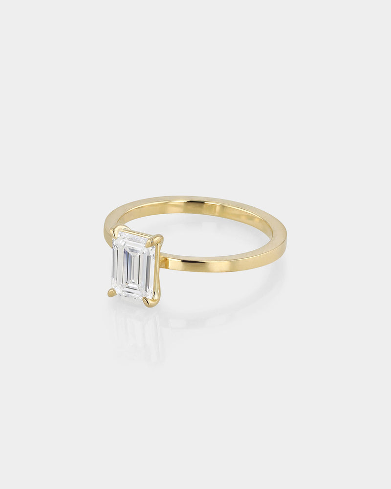 Emerald Engagement Ring by Sarah & Sebastian