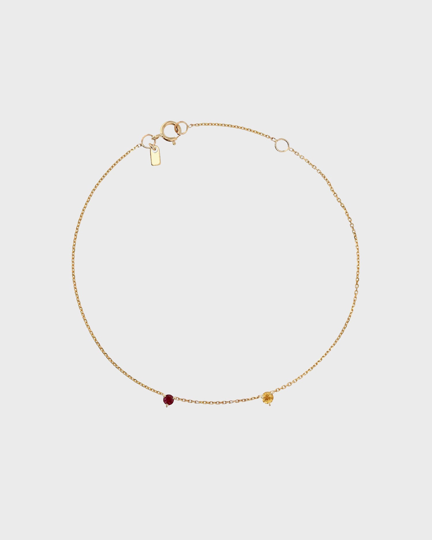 Multi Birthstone Bracelet | Sarah & Sebastian