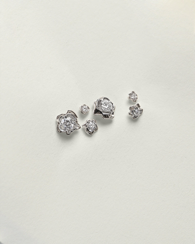 Coralline Diamond Earring Gold | Sarah & Sebastian