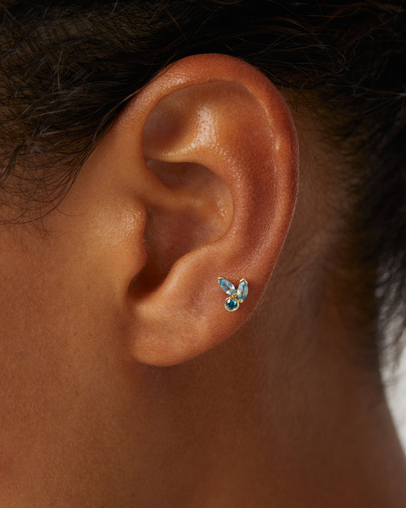 Cerulean Cartilage Earring