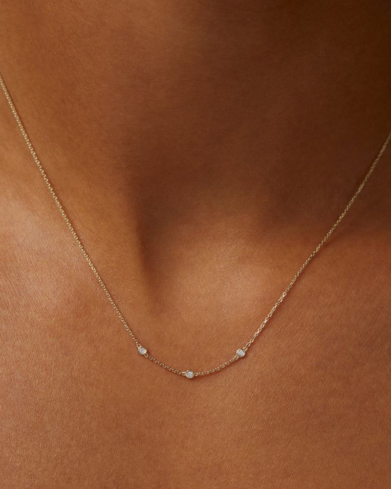 Tiny Lunette Necklace